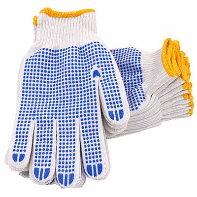 Eco-friendly Flexible Durable Strong Toughness Outdoor Cotton Construction Safety Work Gloves